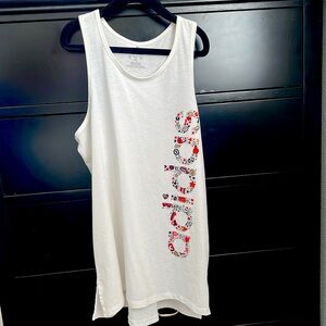 Girls XL sz 16 fits like a woman’s small adidas tank top